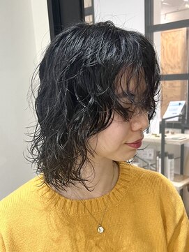 ネウィ ジャム 町田(newi JAM) ウルフパーマ/くるくるパーマ/ショートパーマ/レイヤーカット