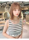 レイヤーケアブリーチダブルカラーボブ_4324
