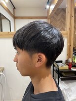 ティピ(tipi) ツーブロックマッシュ