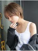 【GEEKS渋谷】ハンサムショート/秋冬カラー/20代30代/くびれヘア