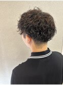 メンズカットスペインカールパーマ