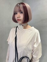 ペレ 梅田(PELE) 黒髪/ボブルフ/ネビージュ/小顔/ワンレン/梅田/髪質改善/前髪