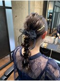 ヘアセット／ポニーテール