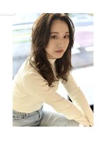 ウル(ulu)&nbsp;ロング　かきあげバング　大人女性　名東区