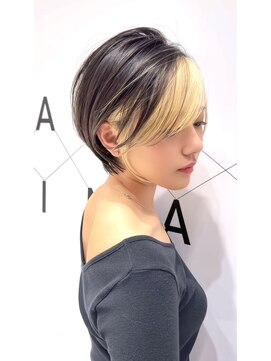 ハルキミナト ジャパン ヨコハマ(HARUKI MINATO japan YOKOHAMA) 愛されショート/レイヤー/髪質改善/インナーカラー/白髪ぼかし