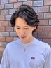 【ナチュラルなパーマ】メンズカット+ニュアンスパーマ[吉祥寺]