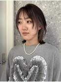 フェイスフレーミングインナーカラーイヤリングカラーハイライト