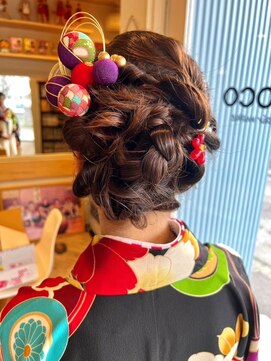 ヘア メイク ココ(hair make coco) 卒業式アレンジ♪♪