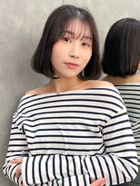 ロンド ブランシュ 錦糸町北口(Lond blanche) くびれヘア/顔周り/韓国/カラー/レイヤーカット/前髪/錦糸町ボブ