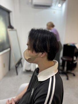 メンズカット バイ ソイクフ(メンズカット by SOY-KUFU) 簡単スタイリングの メンズヘア