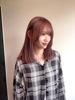 エデル(edel)&nbsp;2ブリーチでできるラベンダーピンクカラー