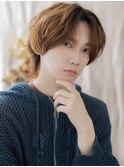 ニュアンスデザインアップバング無造作パーマa10川口10代20代