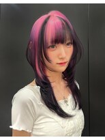 ヌル 原宿店(Null)&nbsp;セクションカラー/ケアブリーチ/ブリーチカラー/原宿/表参道