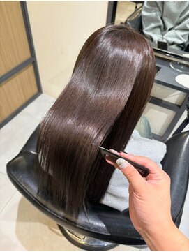 ニール(Neale.) 髪質改善縮毛矯正×透明感カラー