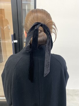 ソソ(soso) 黒髪カタログ/クラゲヘアー/オリーブグレー/横浜