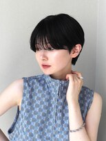 ノラ ギンザ(NORA GINZA) 韓国ショートマッシュショートハンサムショートヘア大人ショート