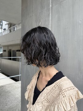 ボブパーマラフスパイラル