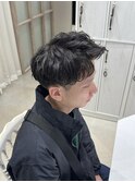 無造作パーマ