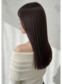 20代30代40代髪質改善×上品なダークブラウンでしっとり美髪