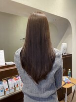 エルサフィロ ヨドヤバシ(el zafiro yodoyabashi) オリーブベージュ ロングレイヤー