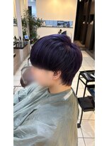 ヘアーアンドカラー ルジャルダン 葛西店(le jardin)&nbsp;マッシュ×パープルカラー