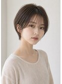 【LOVESTOIKE】大人ショート×透明感ベージュカラー