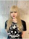 長崎レイヤー ハイトーン ホワイトブロンド