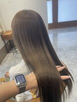 エムサロン 前橋川原(emusalon)&nbsp;オリーブベージュ×水素トリートメント☆*。