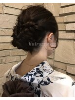 シーエヌシー アンド アソシエイツ CNC&ASSOCIATES&nbsp;浴衣ヘアセット