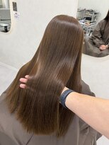 スウェル(SWELL)&nbsp;髪質改善カラーでつくる艶ミントベージュ
