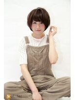 アルターリアン(aL ter LieN)&nbsp;【aL-ter LieN TAKU】小顔カット☆内巻きショートボブ　千葉