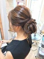 ロカット サロン(Roquat Salon) ロング大人ゆるアップアレンジ【ヘアアレンジ 袴/立川南/立川】