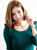 エマージュ 池袋東口店(Emerge)&nbsp;クールさに甘さをプラスしたハイトーンワンカールボブ☆【池袋】