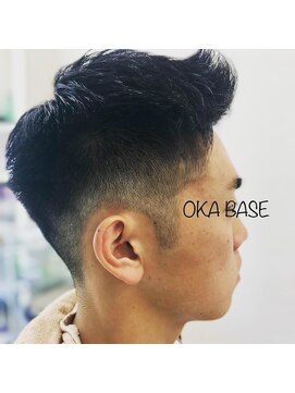 オカベース(BARBER GROOMING GOODS OKA BASE) アップバングフェード