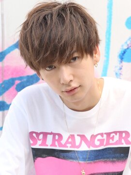 リップス 池袋(LIPPS) スパイラルパーマショートレイヤーソフトツーブロックマッシュ