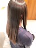 ポイント矯正＋カット＋カラー(リタッチ)