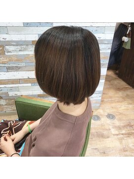 ハウオリ ヘアーワークス(Hauoli hair works) 柔ツヤボブ