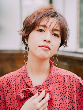 アカサ(A.casa) ゆるカールショート/20代/30代/40代/50代/西阿知/イオン倉敷