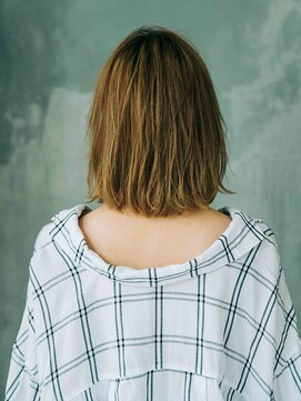 アブニール 柏東口店(AVENIR) ヘルシー×切りっぱなしボブ