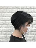 刈り上げスタイル×ショートスタイル