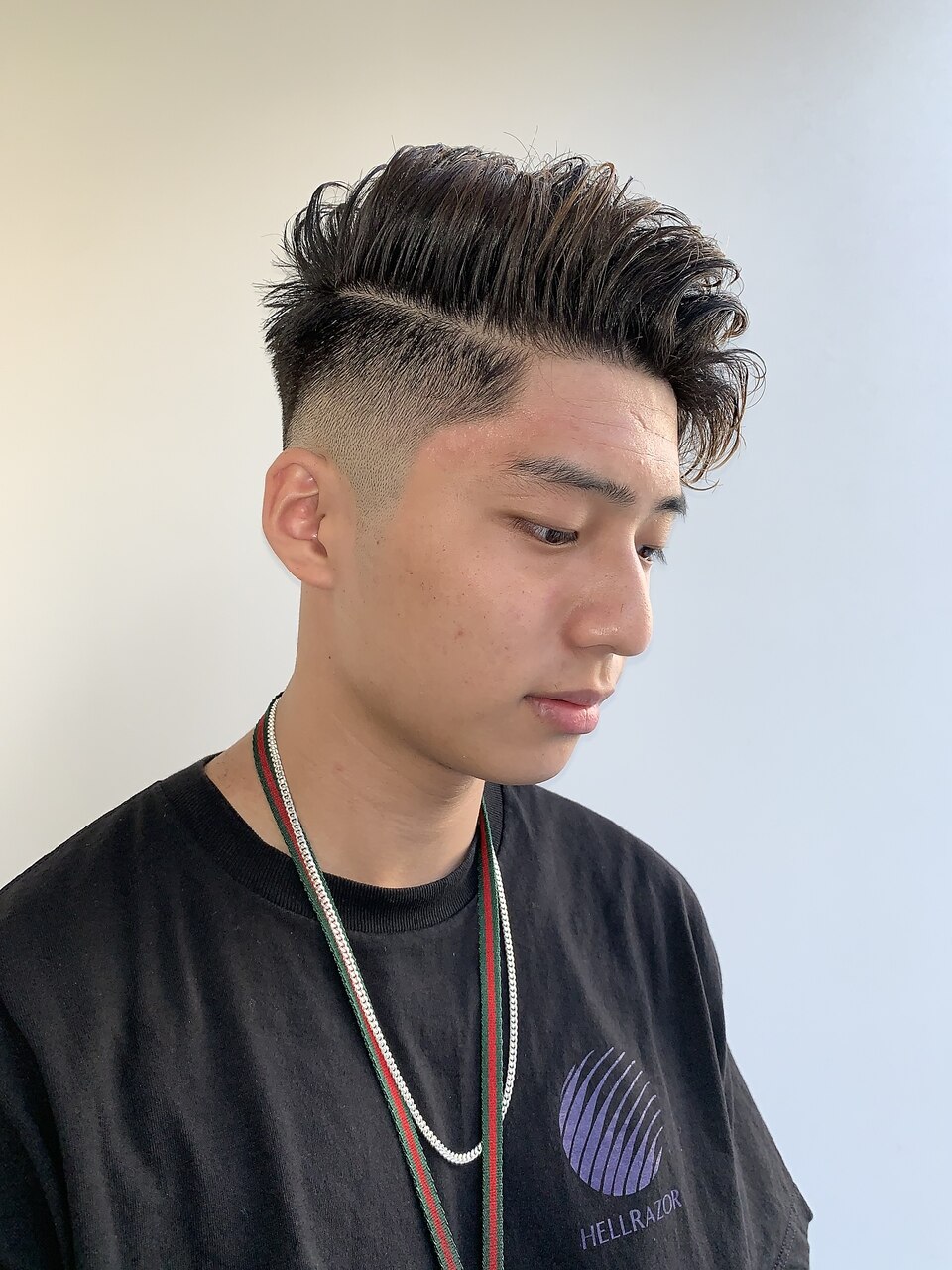 フェード×ニュアンスパーマ×七三分け：L140930160｜ホットペッパー