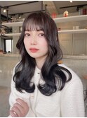 大人かわいい/小顔レイヤー/似合わせ前髪/20代30代