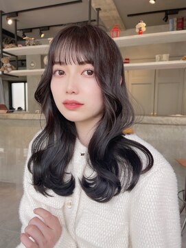 ミミバイカシュカシュ(mimi by cache cache) 大人かわいい/小顔レイヤー/似合わせ前髪/20代30代