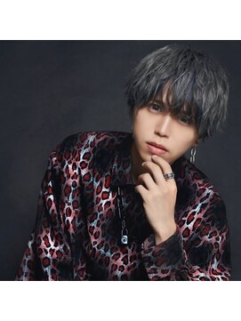 ルフレ 新宿歌舞伎町店(Reflet) メンズ/マッシュ/黒髪/無造作/メンズカット/韓国風/ヘアセット