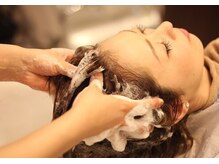 プレッティ フォー ヘア(PRETTY FOR HAIR)の雰囲気（期間限定メニューも！ヘッドスパで癒しの時間を・・）