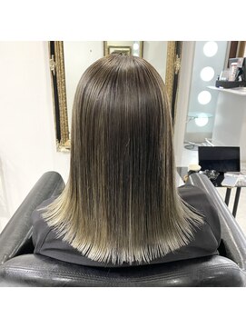 ザ アクネ 岡崎竜美丘店(THE ACNE) ◎バレイヤージュ_ハイライトグラデーション