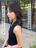 ヘアデザイン ソラ(Sola) 大人可愛いナチュラル黒髪暗髪柔らか30代40代