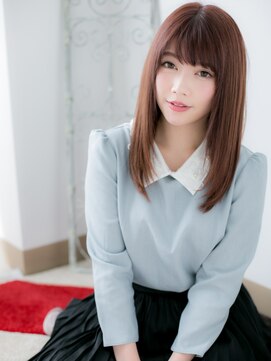 アートサロン センター北(art salon) センター北/髪質改善/ベージュピンク☆うる艶髪レイヤーロングf