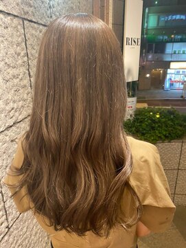 ライズ バイ レボ(RISE by REVO) インナーグレージュ/マチルダボブ/前髪/ピンクベージュ/我孫子