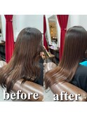 #酸性ストレート#縮毛矯正#髪質改善#酸性縮毛矯正